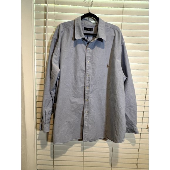 Polo Ralph Lauren Long Sleeve‎ Button Up Shirt - Size 4XLB - Picture 1 of 5